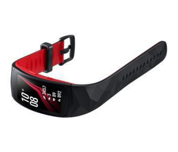 SAMSUNG SM-R365 Gear Fit 2 Pro (L) Czerwony - 380733 - zdjęcie 2